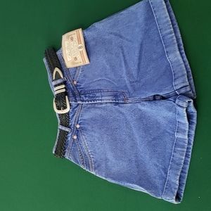 High Waist Shorts and Belt